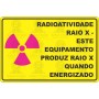 Radioatividade raio x - este equipamento produz raio x quando energizado